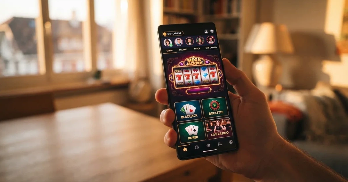 Echtgeld Casino Apps in der Schweiz 2026 im Vergleich